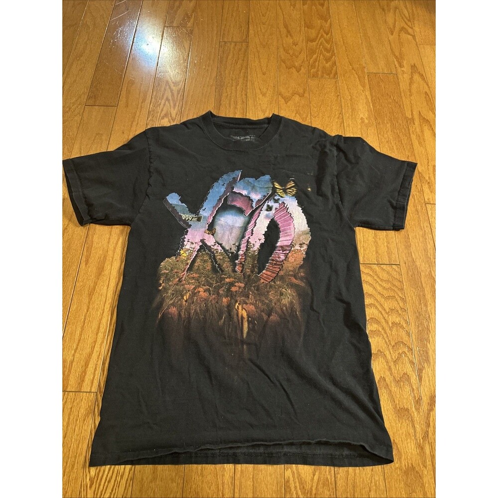 Juice WRLD x The Weeknd Spirits 999 Shirt MEDIUM Black XO Graphic Tee